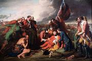 Benjamin West The Death of Wolfe (mk25) oil painting reproduction